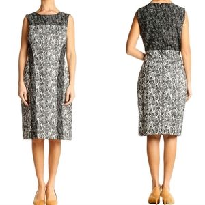 NWOT Calvin Klein Snake Print Sheath Dress
